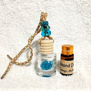 Auto Air Freshener • Hanging Refill Diffuser "Almond Delight" FREE OIL
